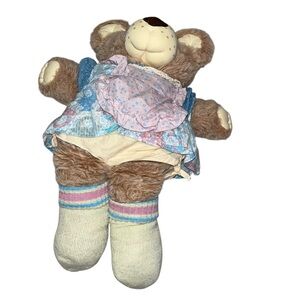 Furskins Hattie Pie Baker Large Teddy Bear Plush Xavier Roberts 22" Coleco 1986